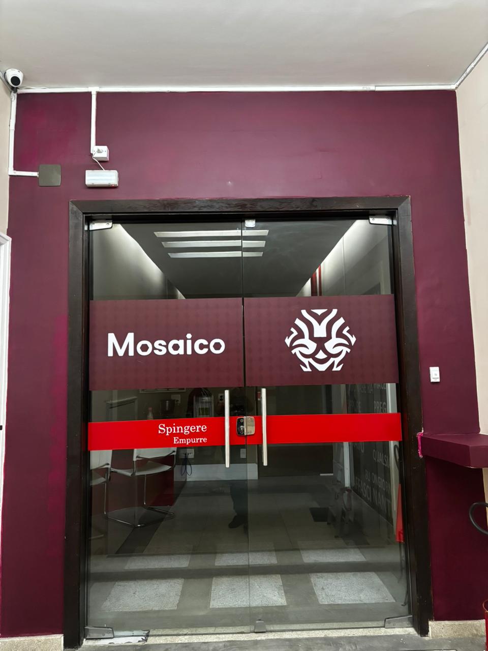 Entrada do Mosaico em Copacabana